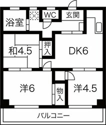 グリーンハイツの物件間取画像